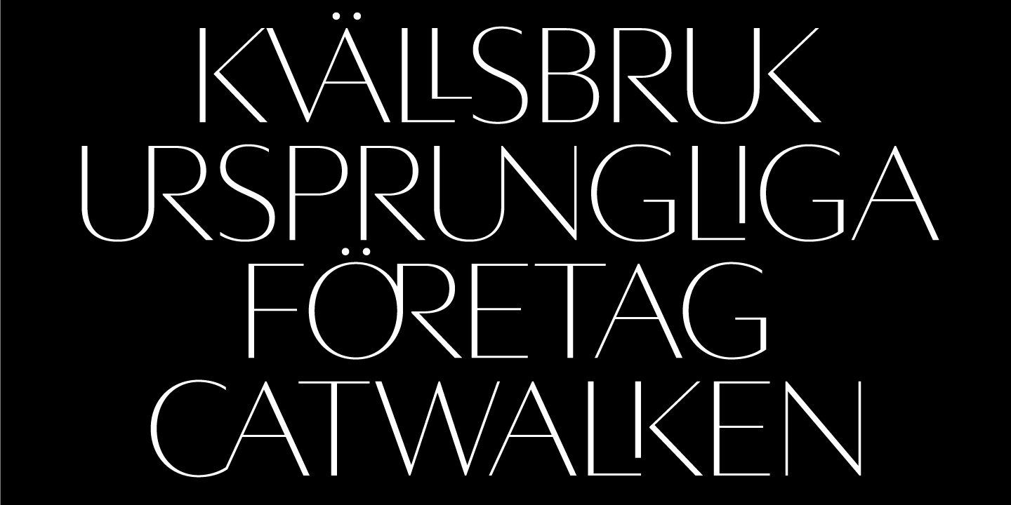 Averes Title Roman Complete Font Poster #1