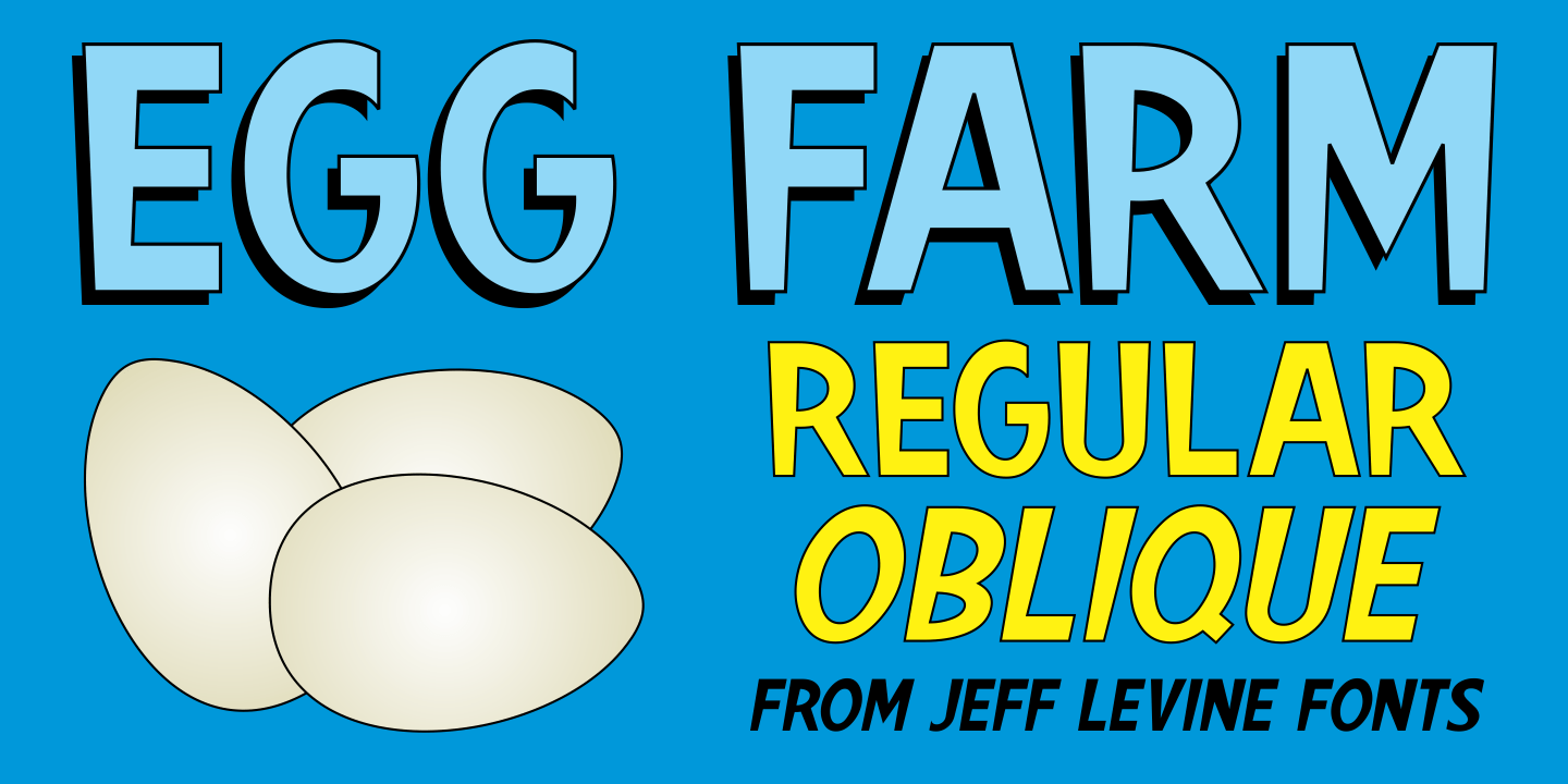 Egg Farm Font Family