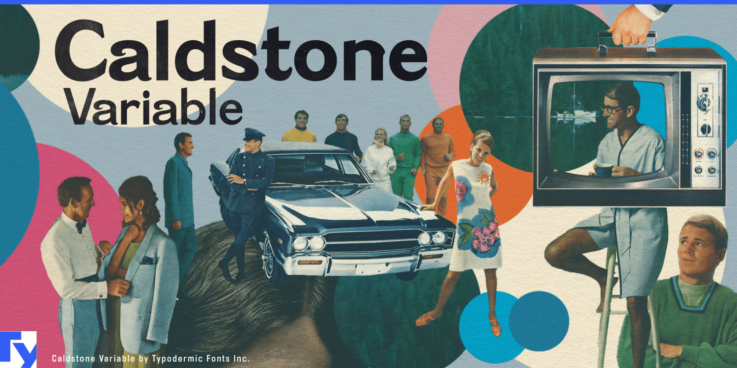 Caldstone Variable Font Poster #1