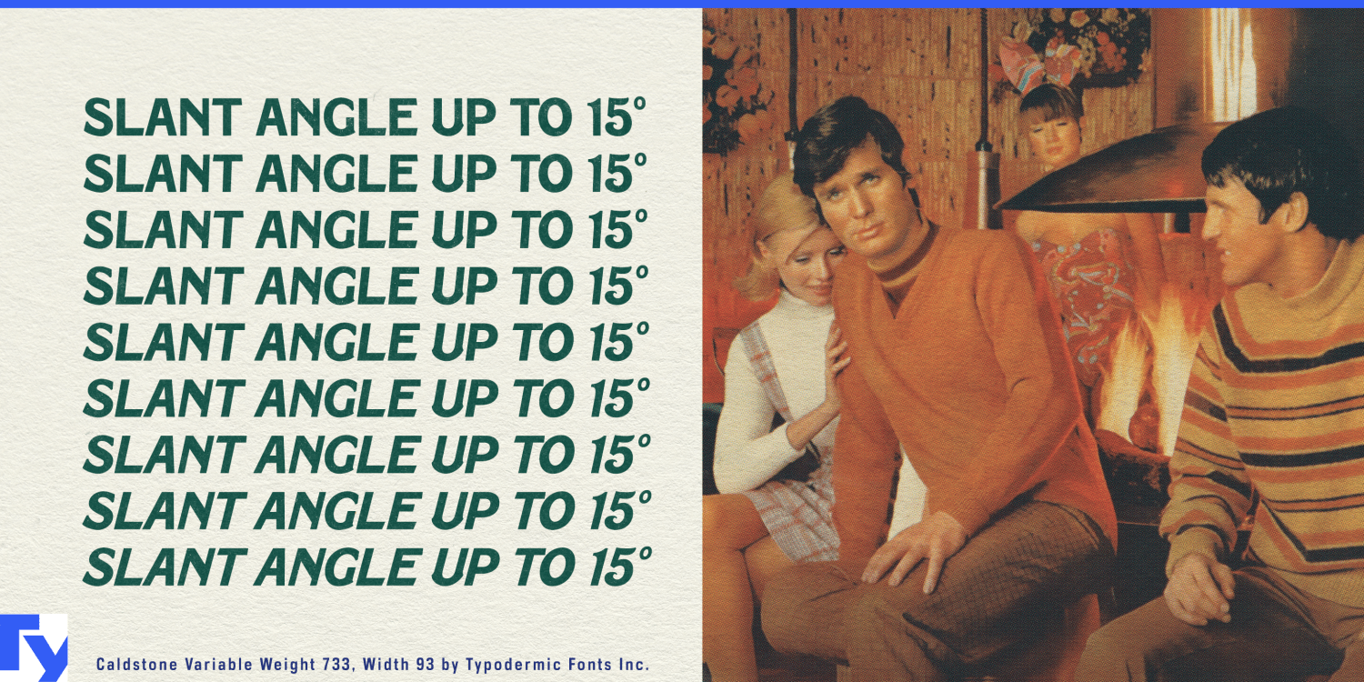 Caldstone Variable Font Poster #1