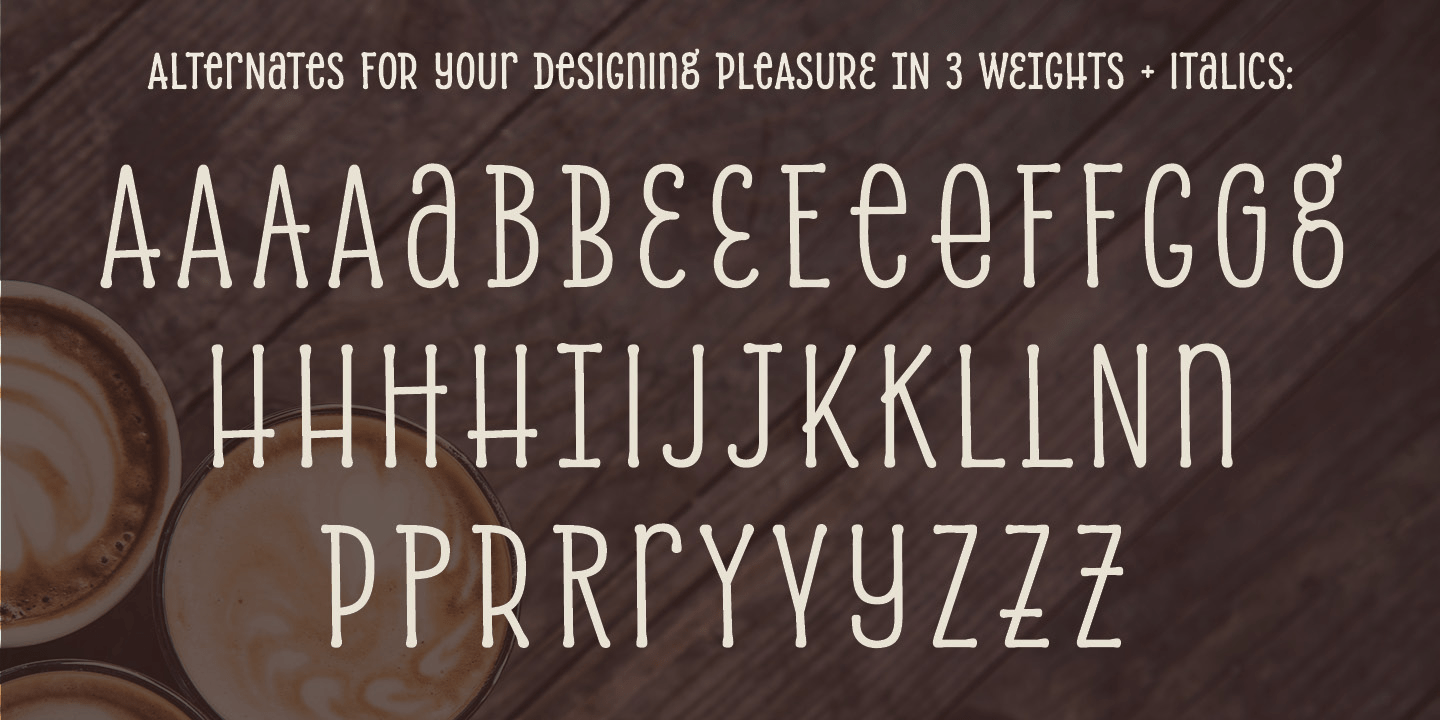 Alasassy Caps Pro Font Poster #2