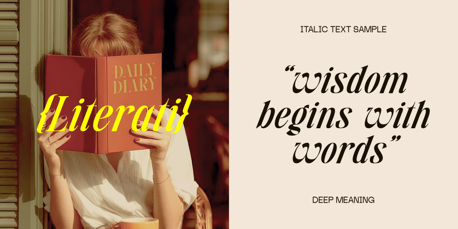 Folden Font Poster #11