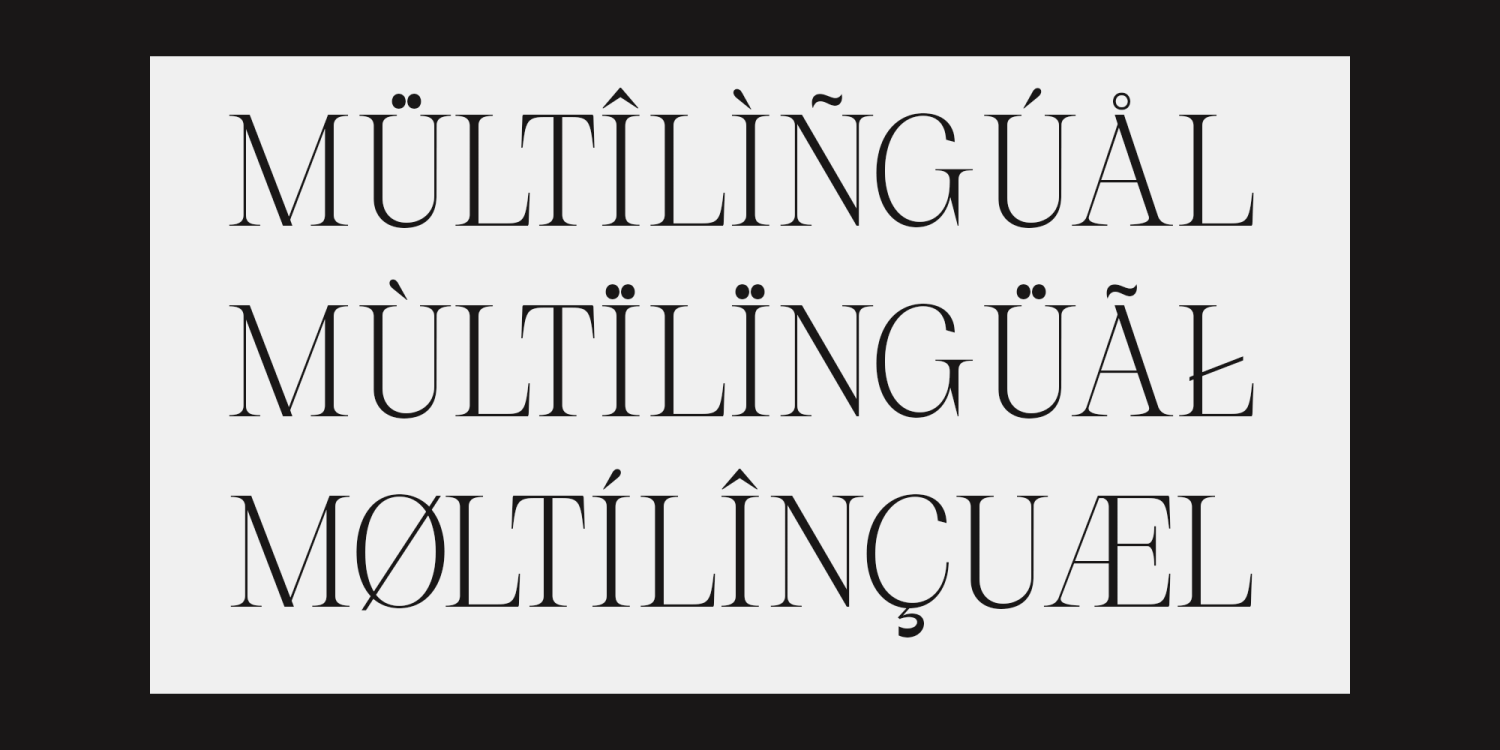 Norigh Font Poster #1
