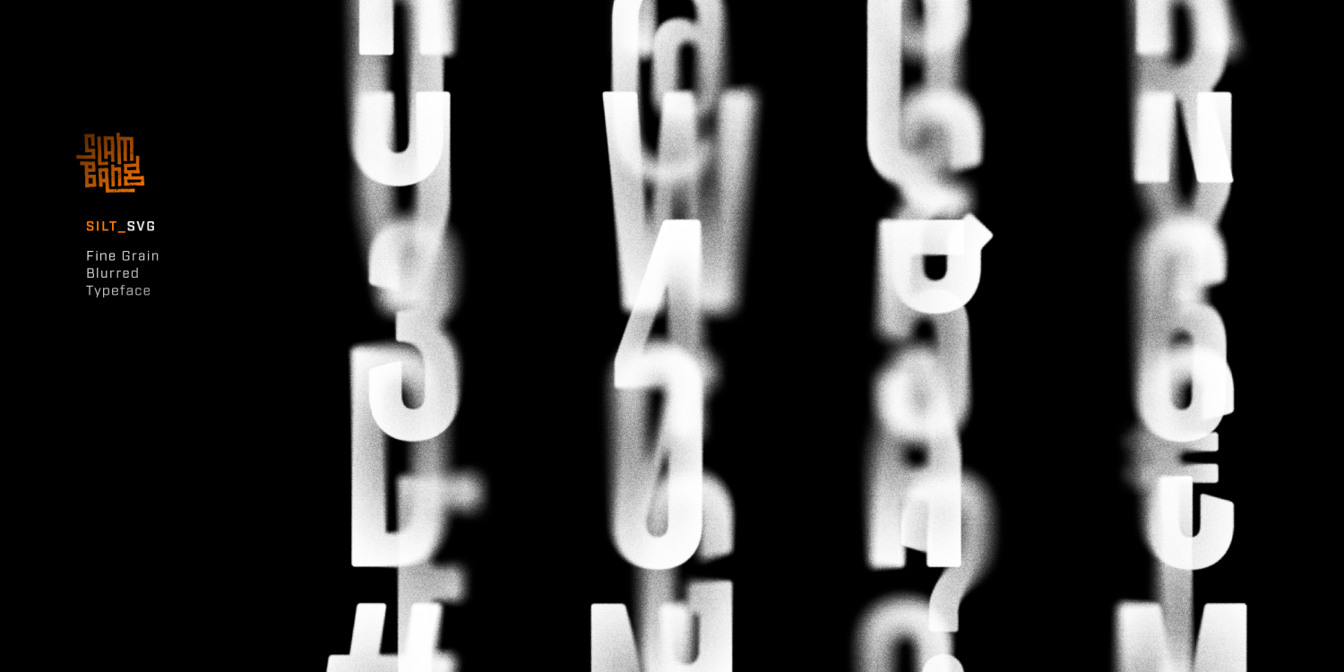 Silt Font Poster #1