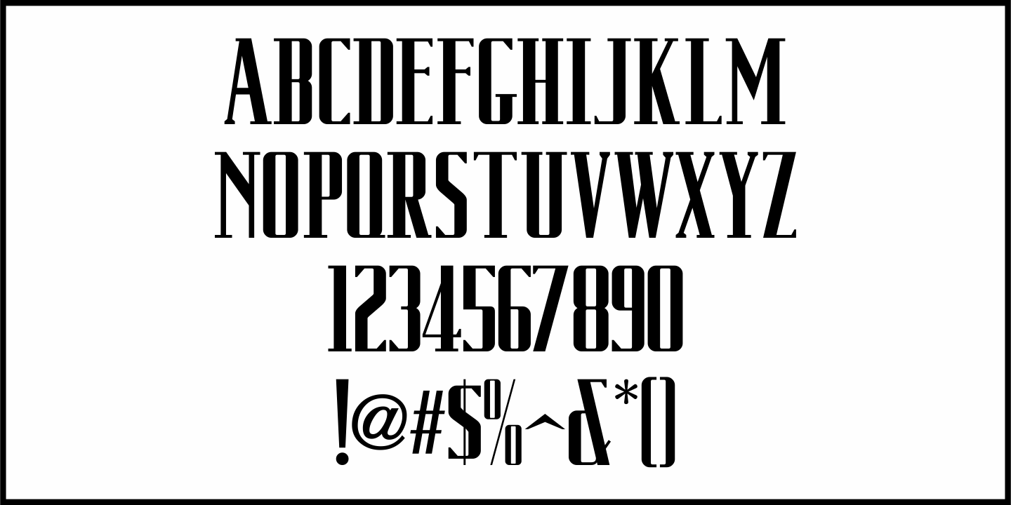 Train Car Font Poster #3