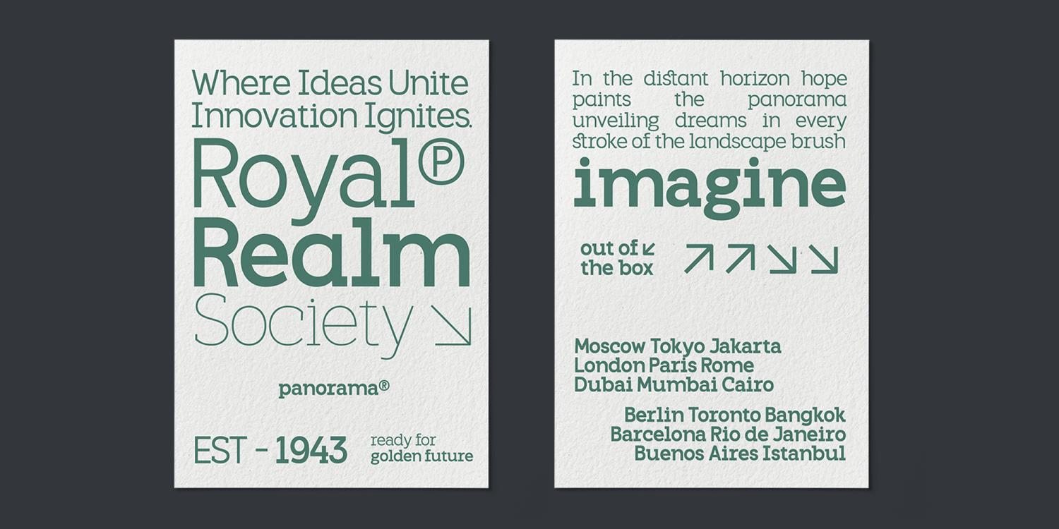 OV Ottograph Font Poster #1