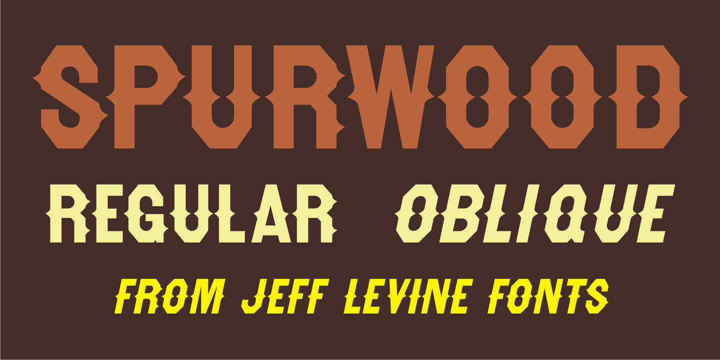 Spurwood Font Family