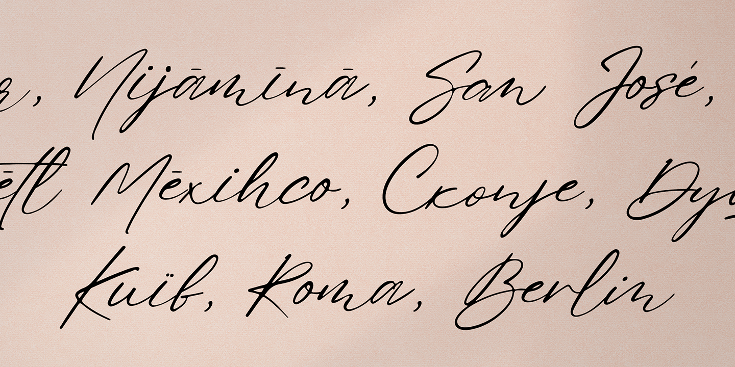 Sign That Font Poster #1