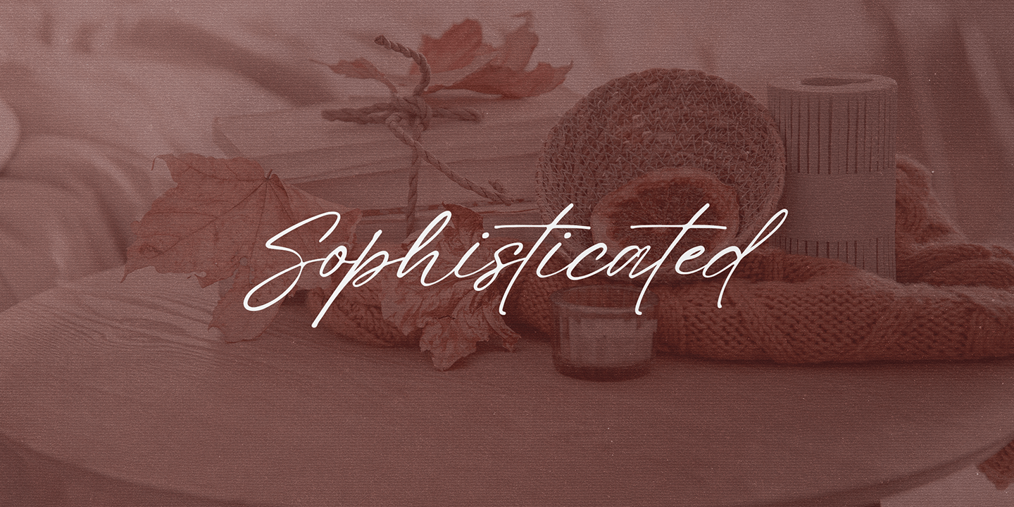 Sign That Font Poster #1