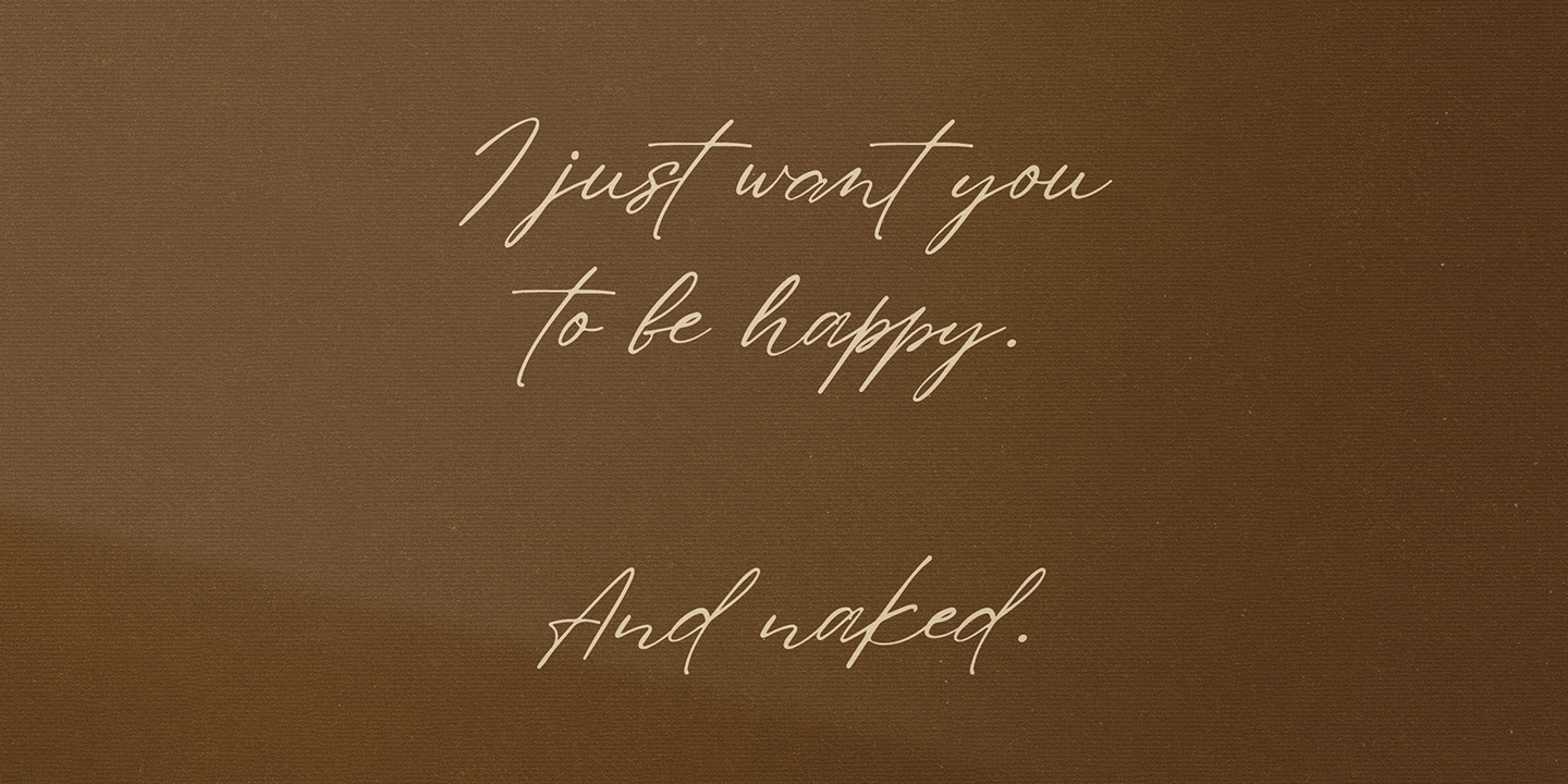 Sign That Font Poster #1