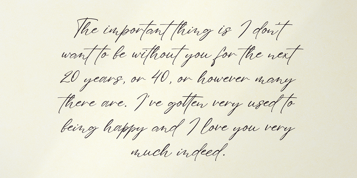 Sign That Font Poster #1