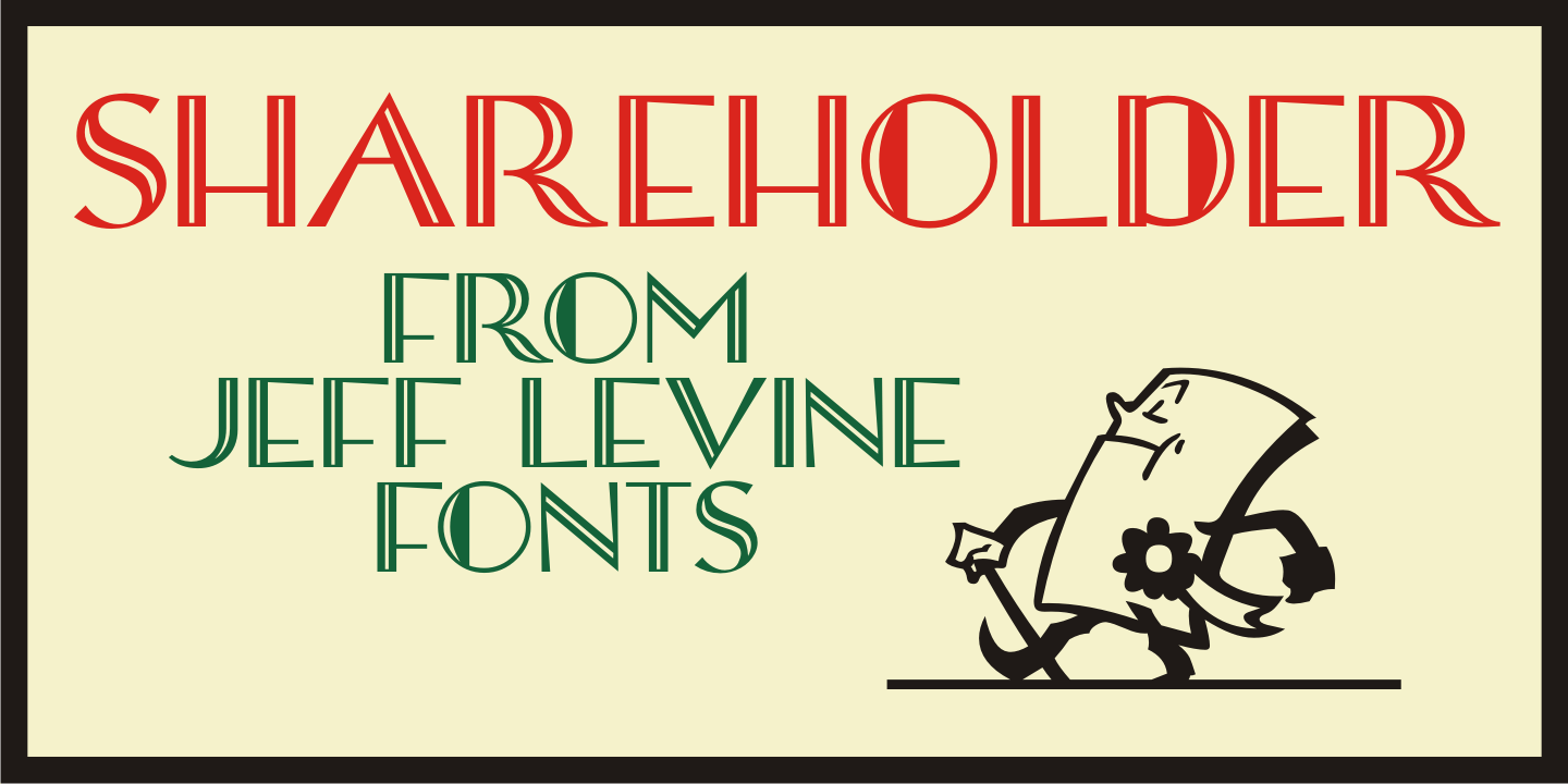 Shareholder Font Family