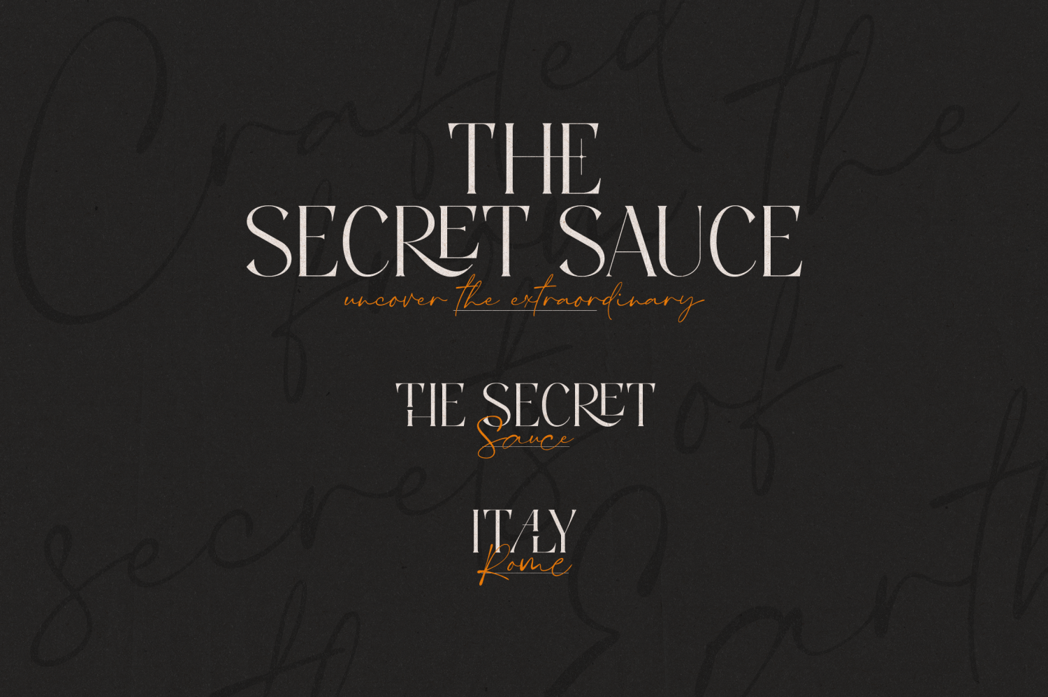 Anna Glave Font Poster #10