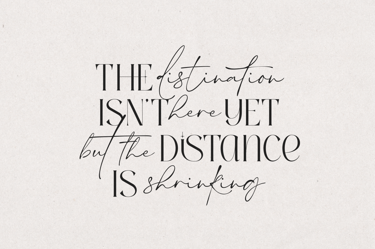 Anna Glave Font Poster #8