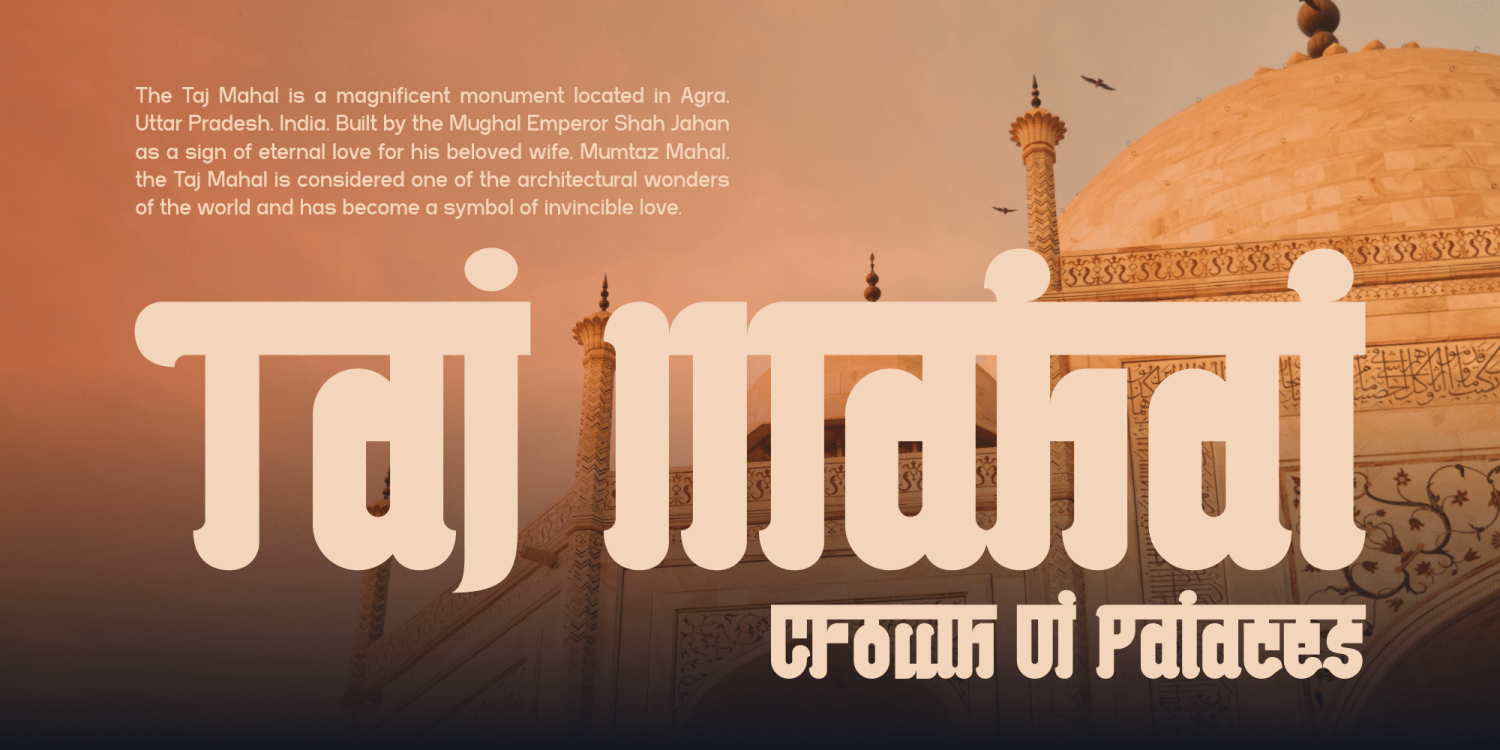 Mahatie Font Poster #1
