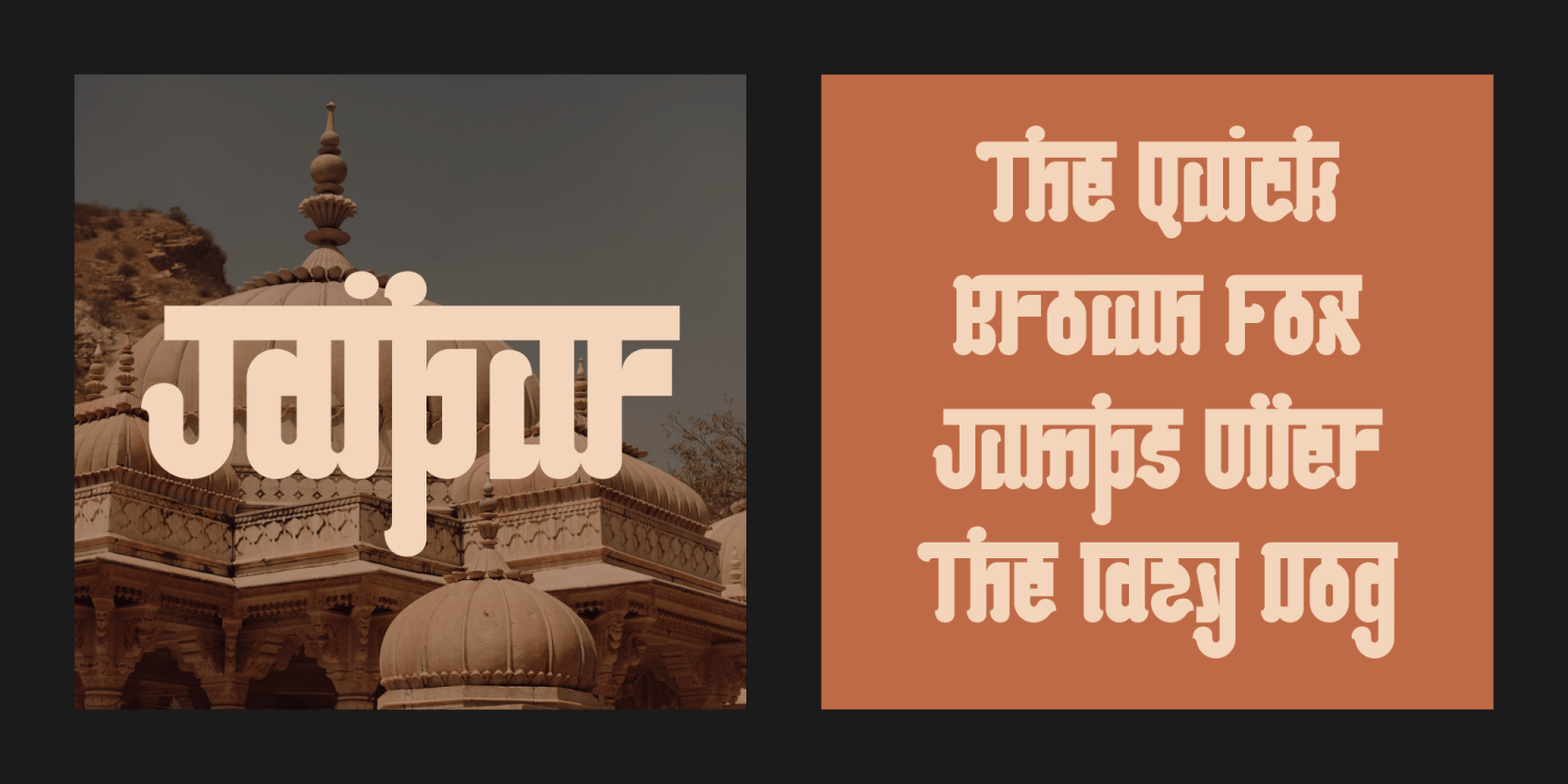 Mahatie Font Poster #1