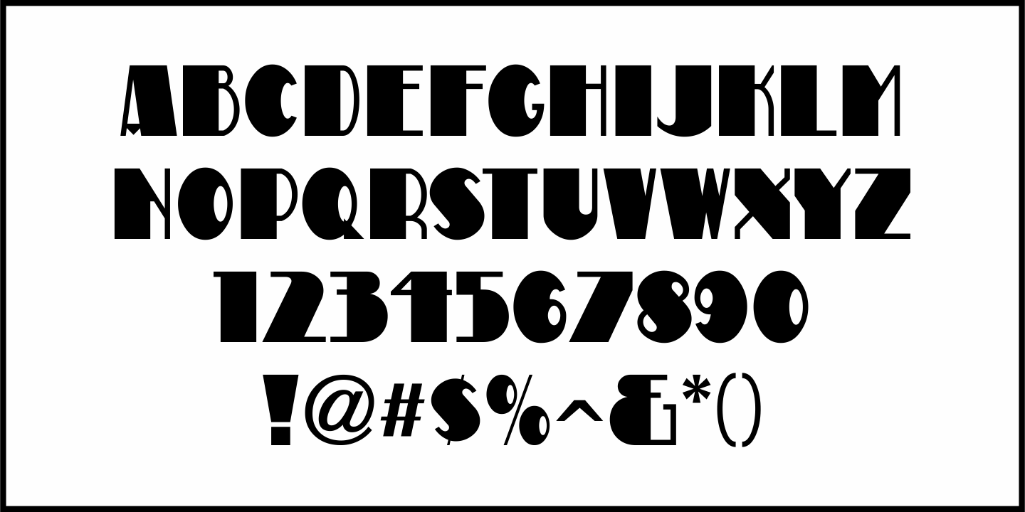Dance Moderne Font Poster #1