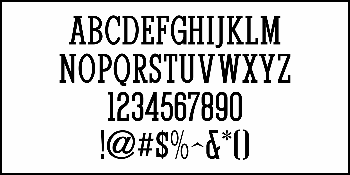 Show Review Font Poster #1