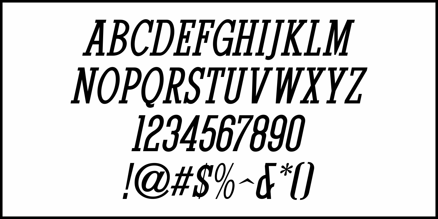 Show Review Font Poster #1