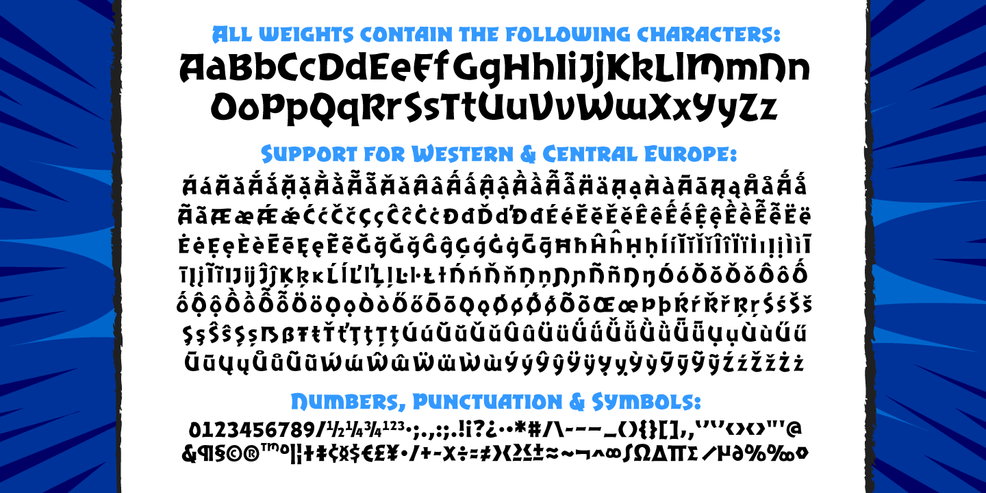 Excalibur Sword Font Poster #1