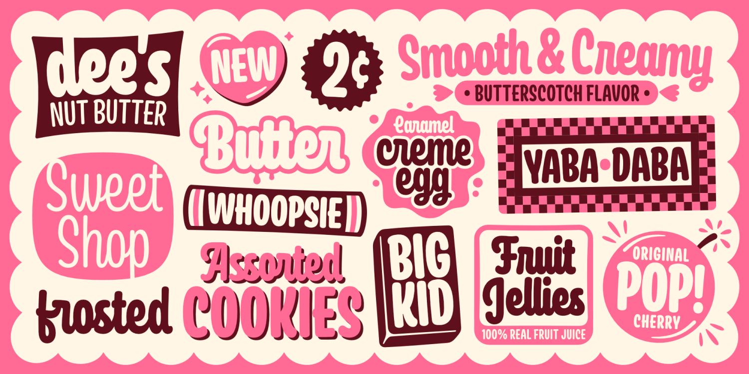 Frosting Script Font Poster #2