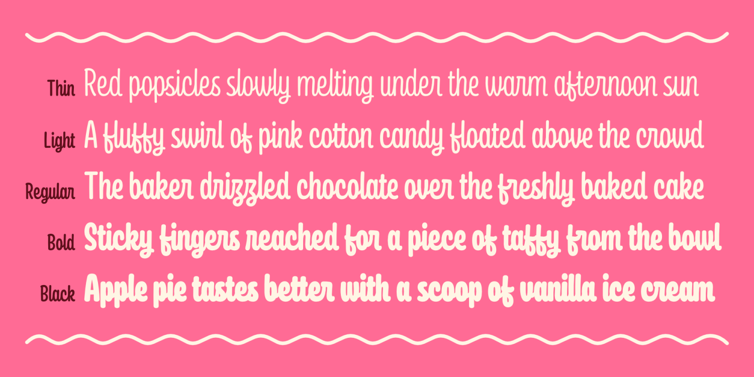 Frosting Script Font Poster #5