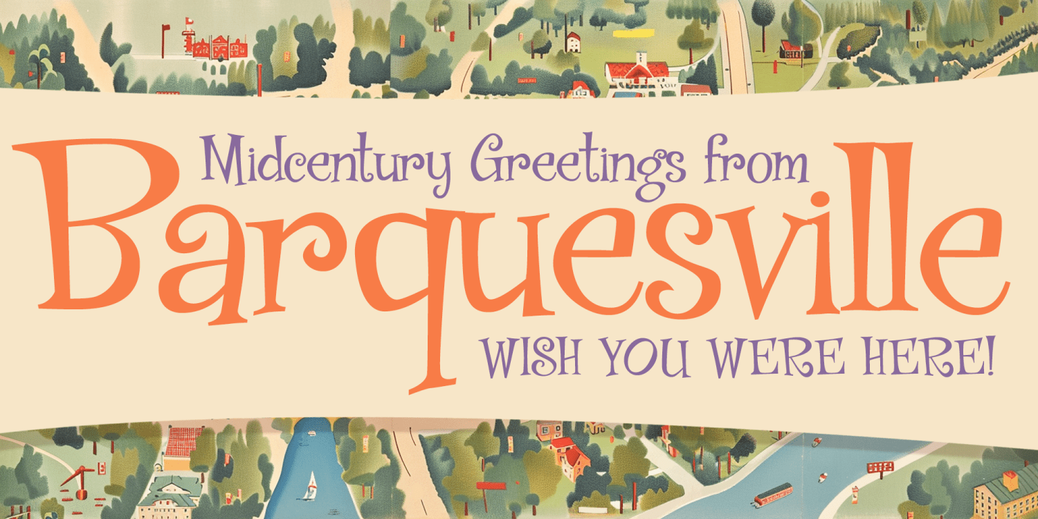 Barquesville Font Poster #1