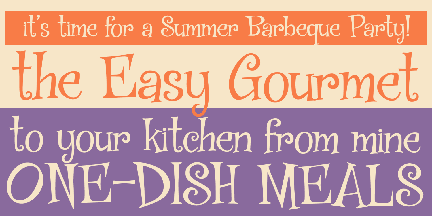 Barquesville Font Poster #1