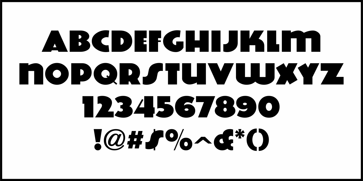 Social Club Font Poster #3