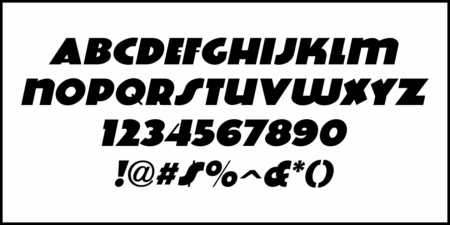 Social Club Font Poster #5