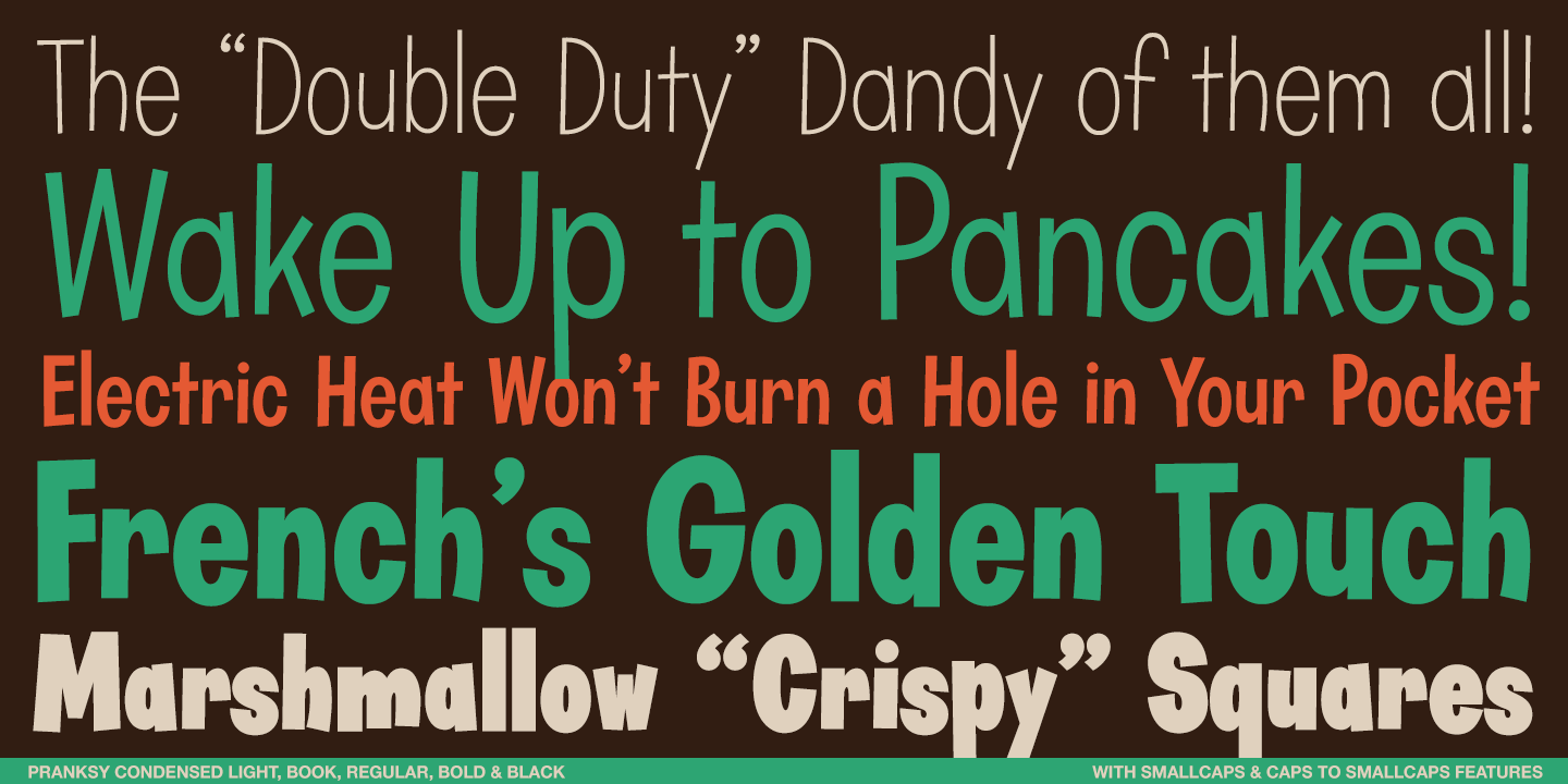 Pranksy AOE Font Poster #1