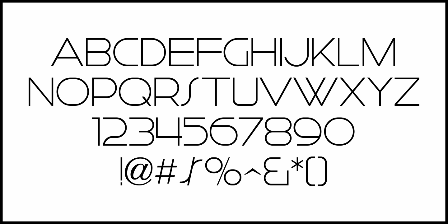 Dinner Out Font Poster #1