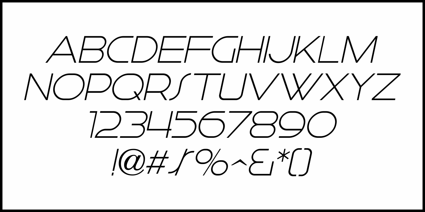 Dinner Out Font Poster #1