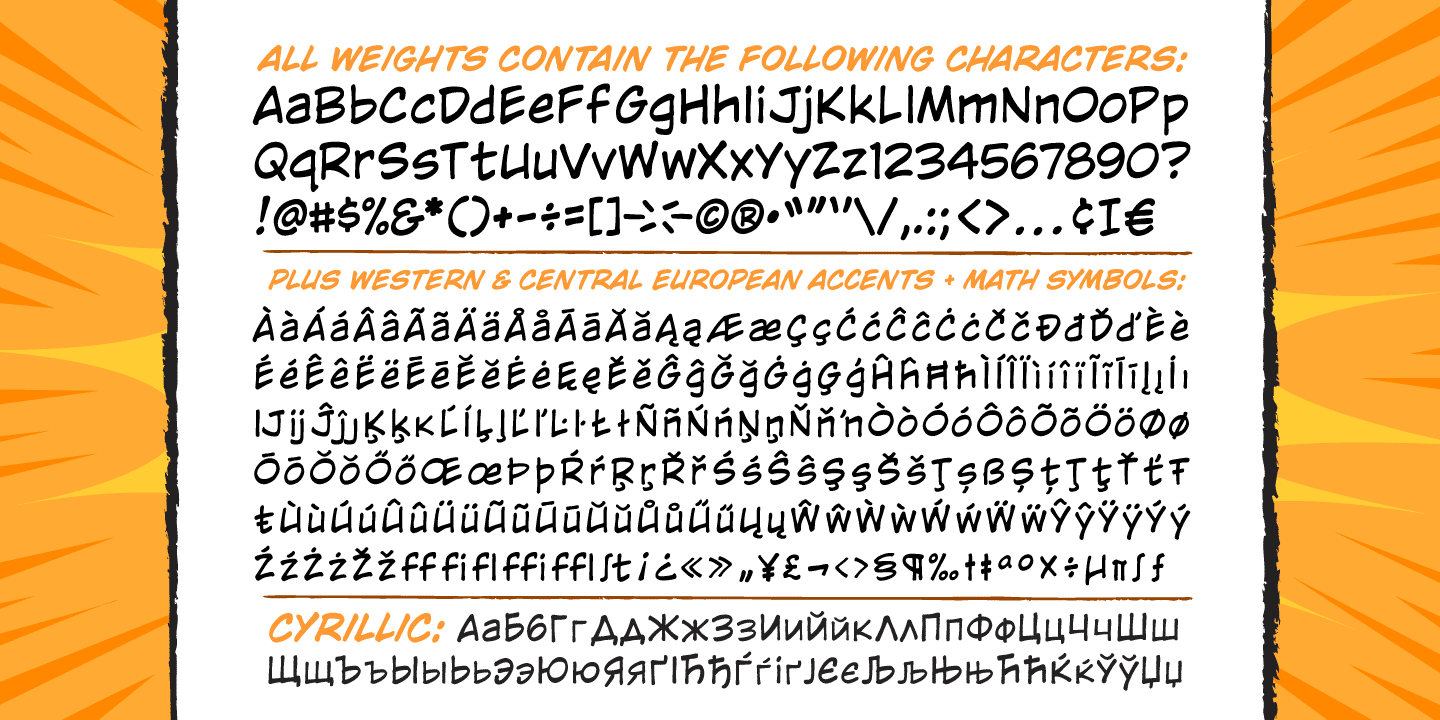 Wild Words Lower Font Poster #1