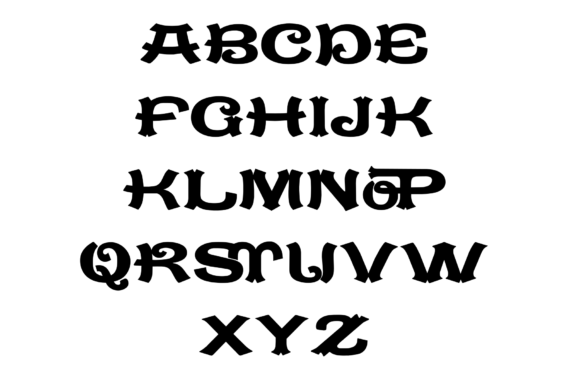 Caractere Doublet Font Poster #1