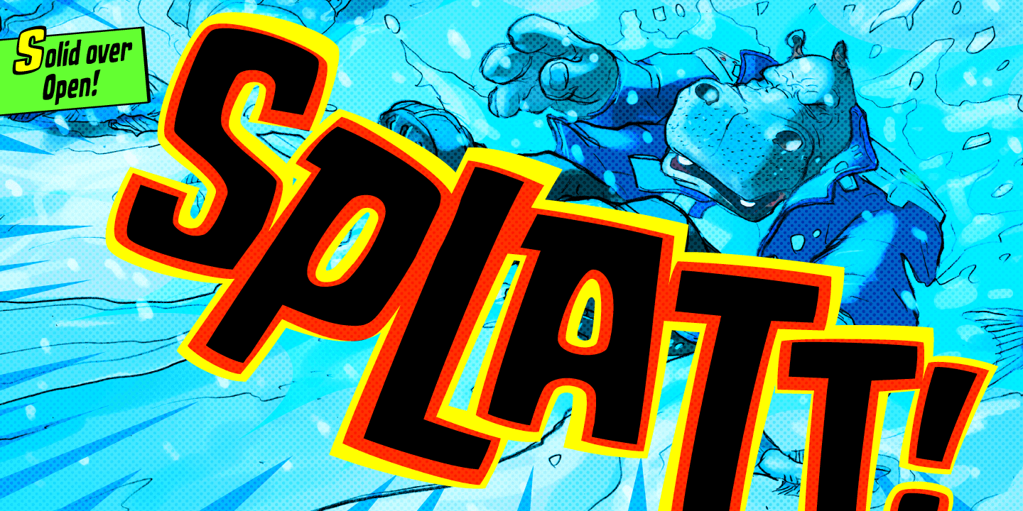 Dynamic Duo Font Poster #1