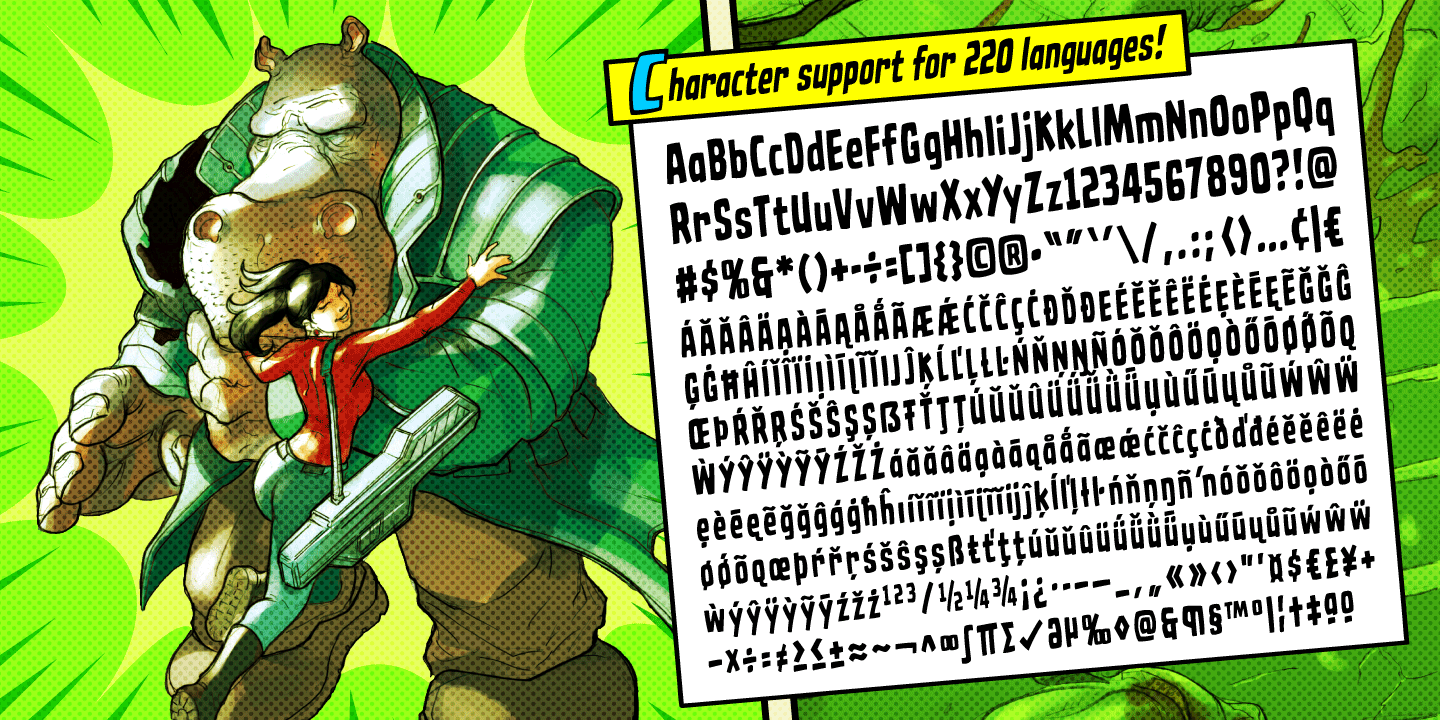 Dynamic Duo Font Poster #1