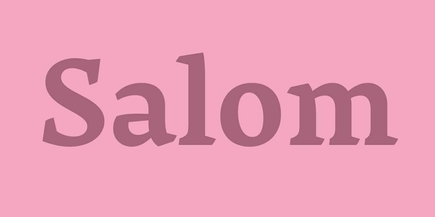 Salom Font Family