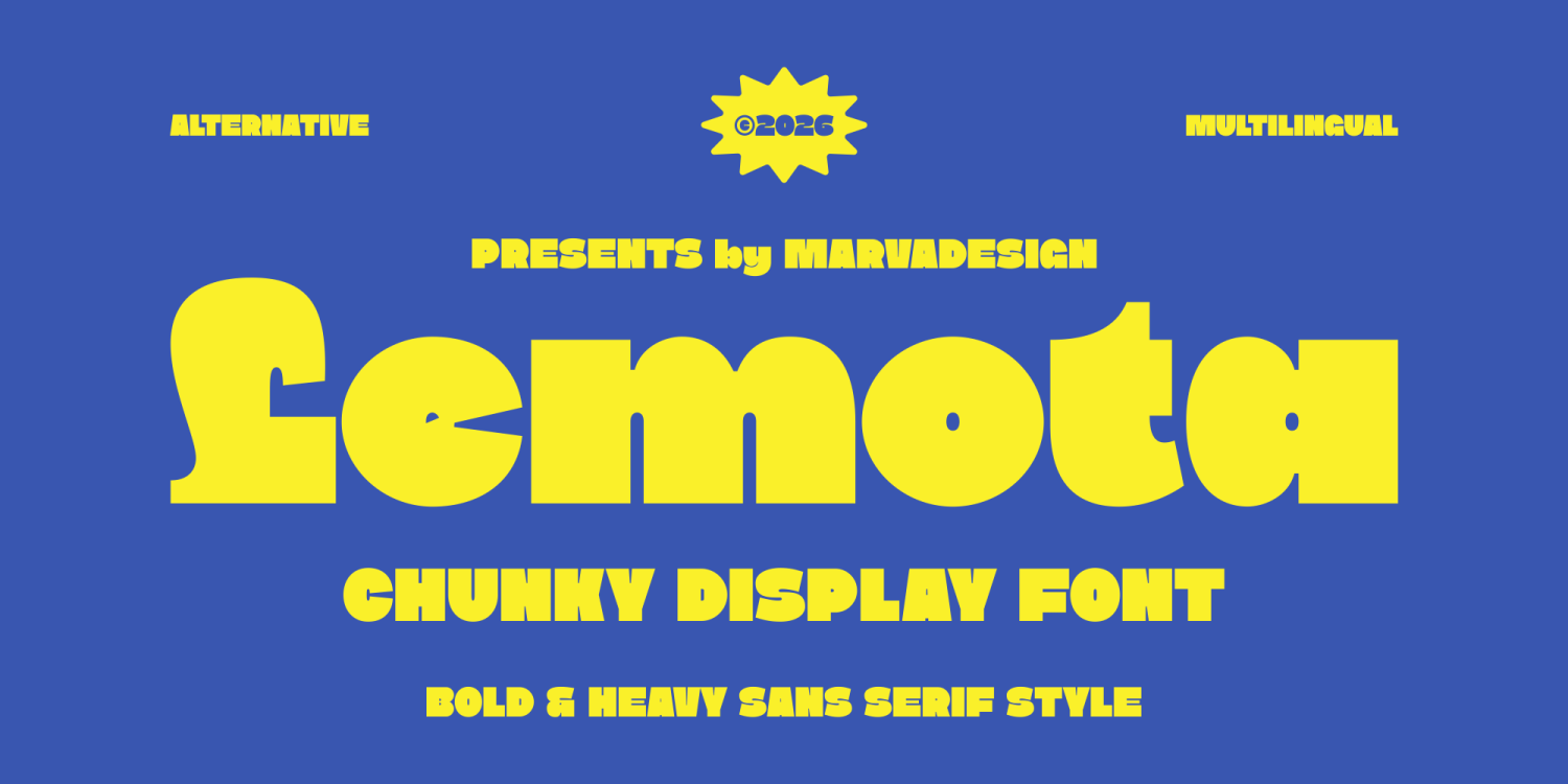 Lemota Font Family