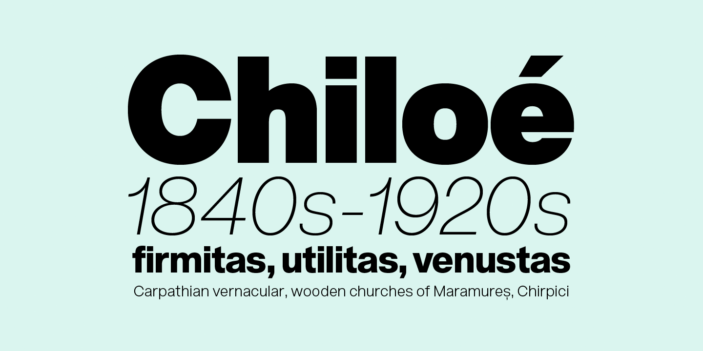 Acronym Essential Font Poster #1