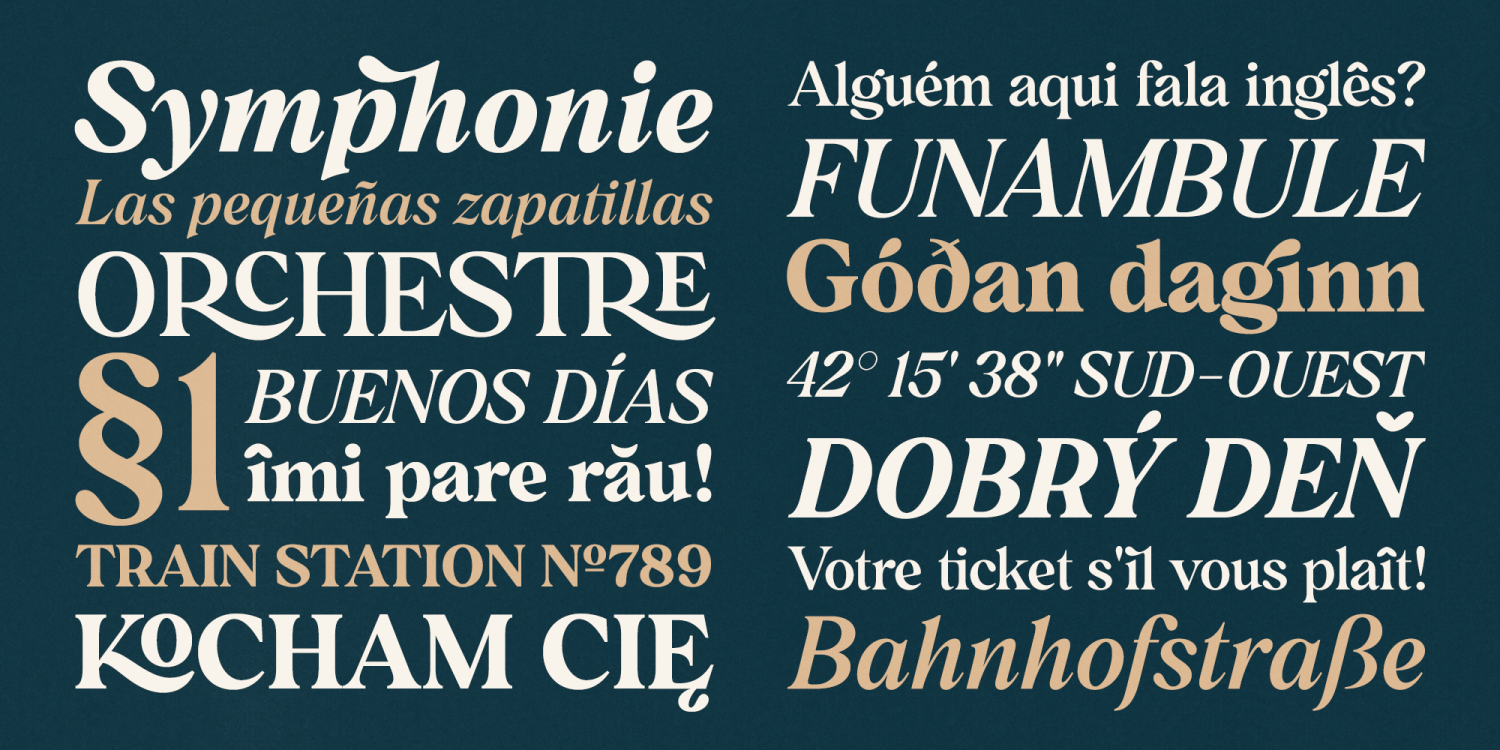 Polarity Font Poster #1