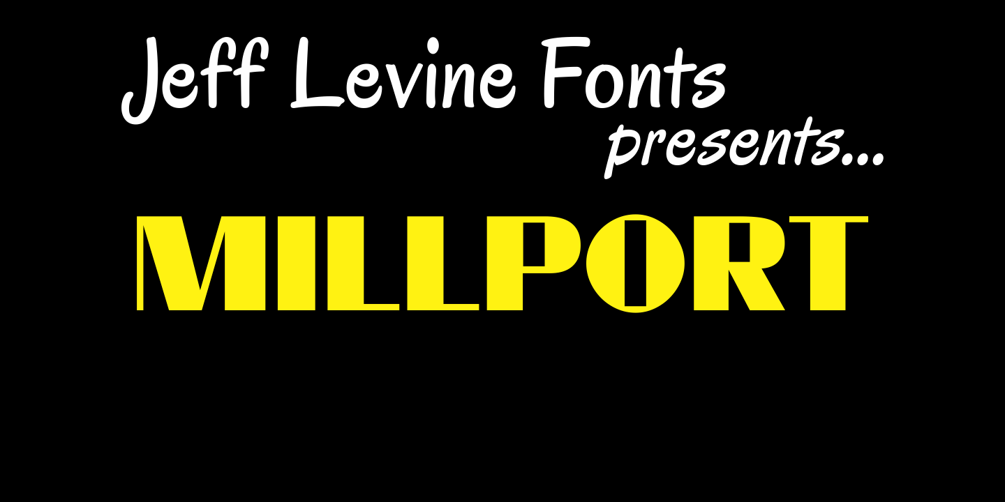 Millport Font Family