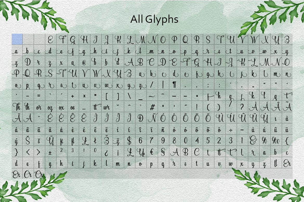 Wolfsbane Font Poster #6