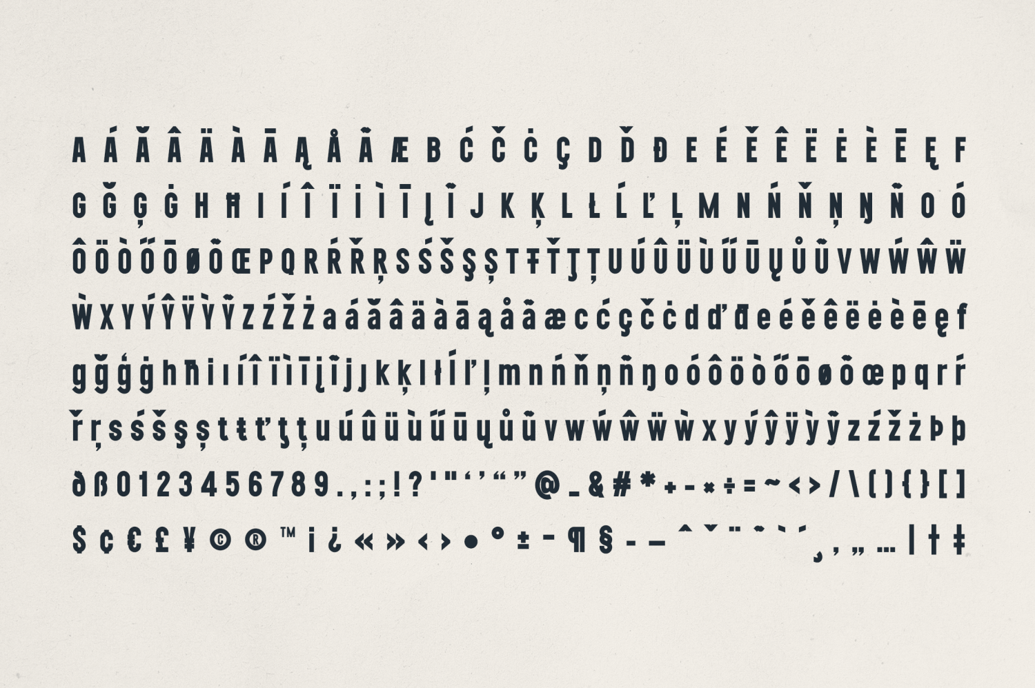 Nexline Font Poster #1
