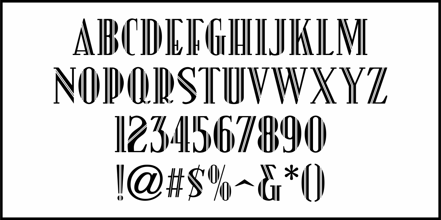 Silent Drama Font Poster #1