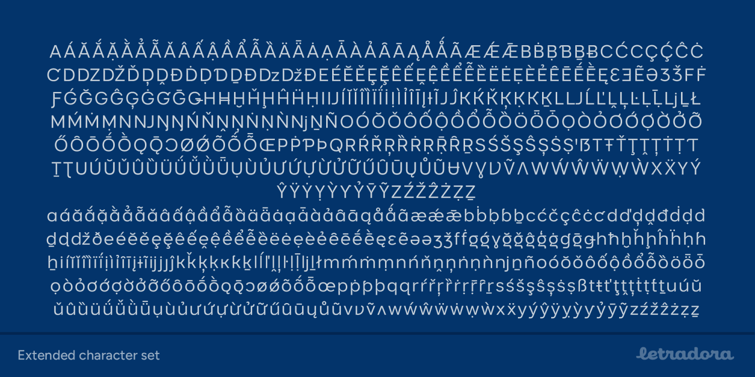 Trinket Font Poster #1