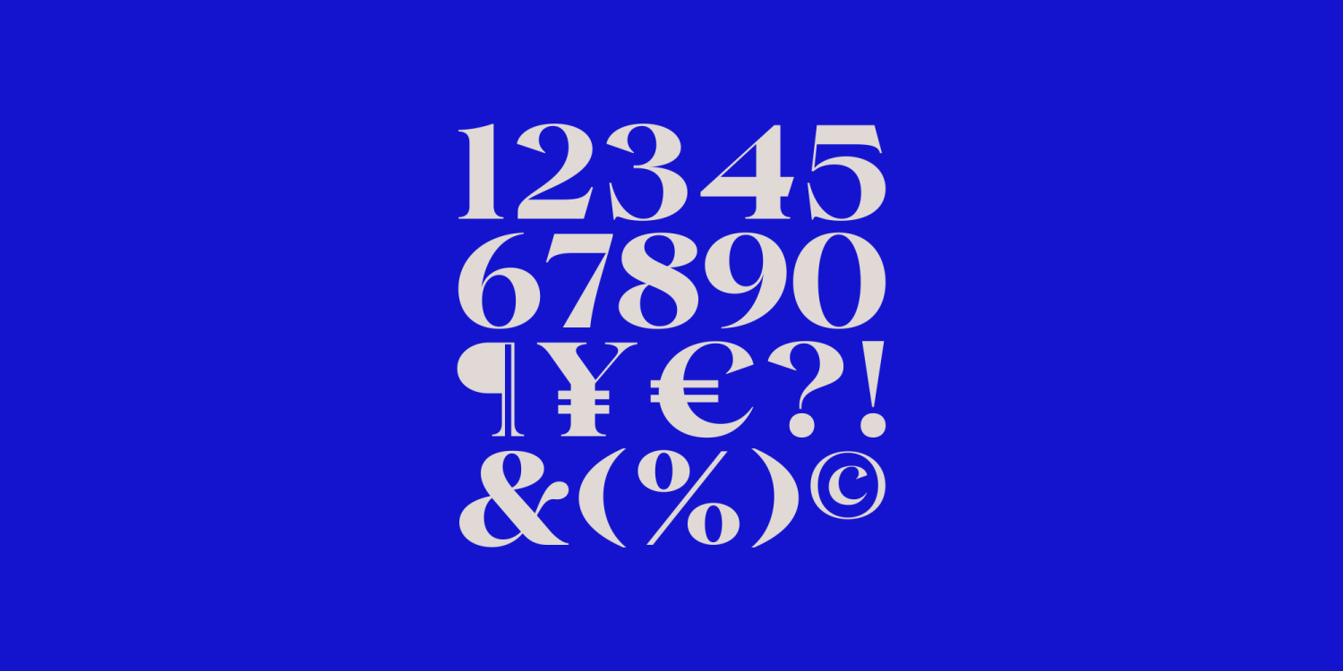 Gentara Font Poster #12