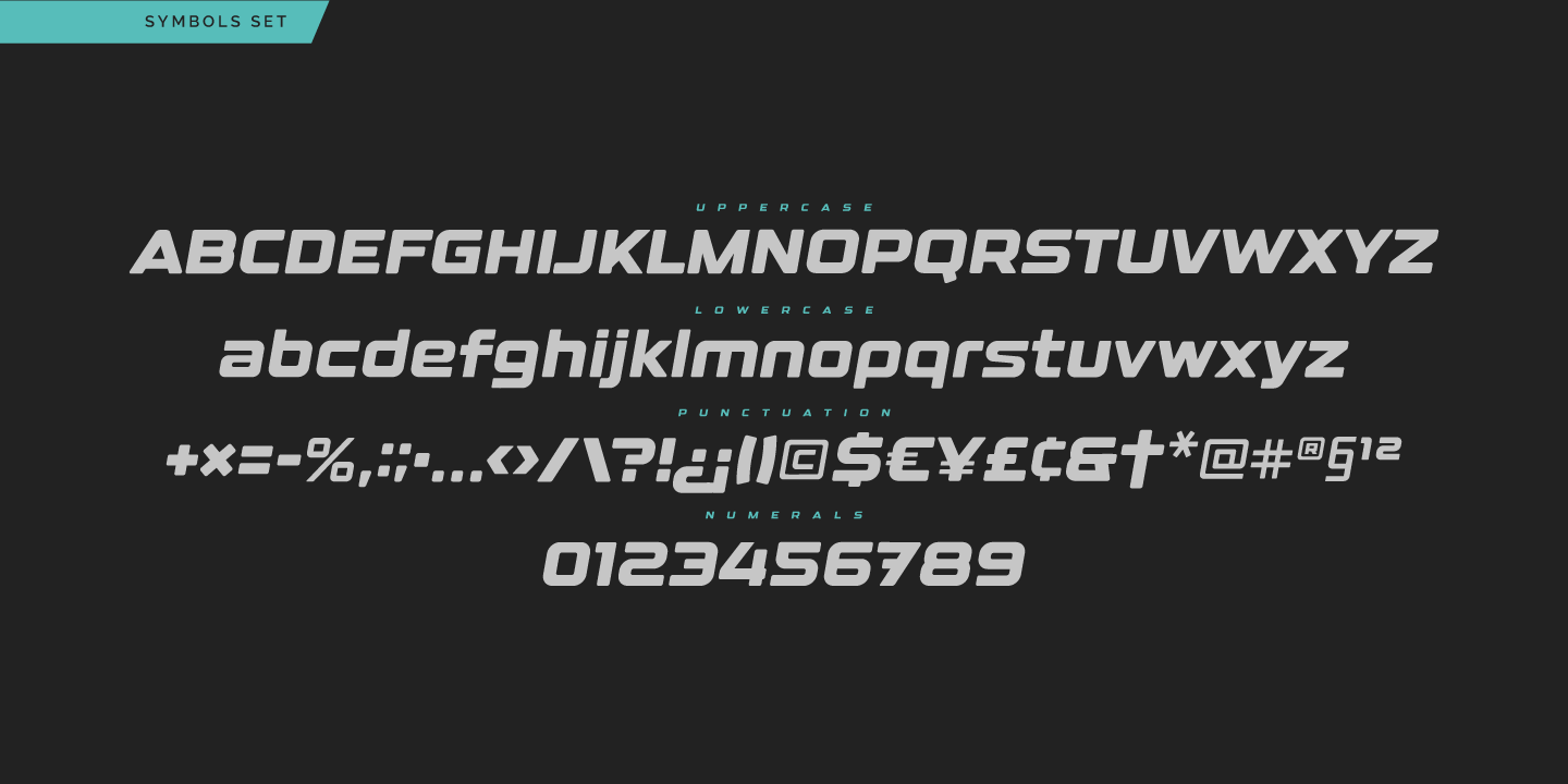 Designer Font Poster #3