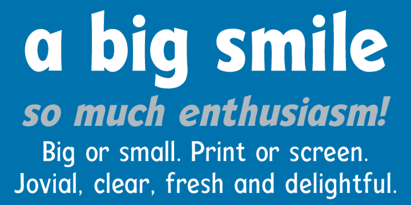 Mingler Font Poster #1