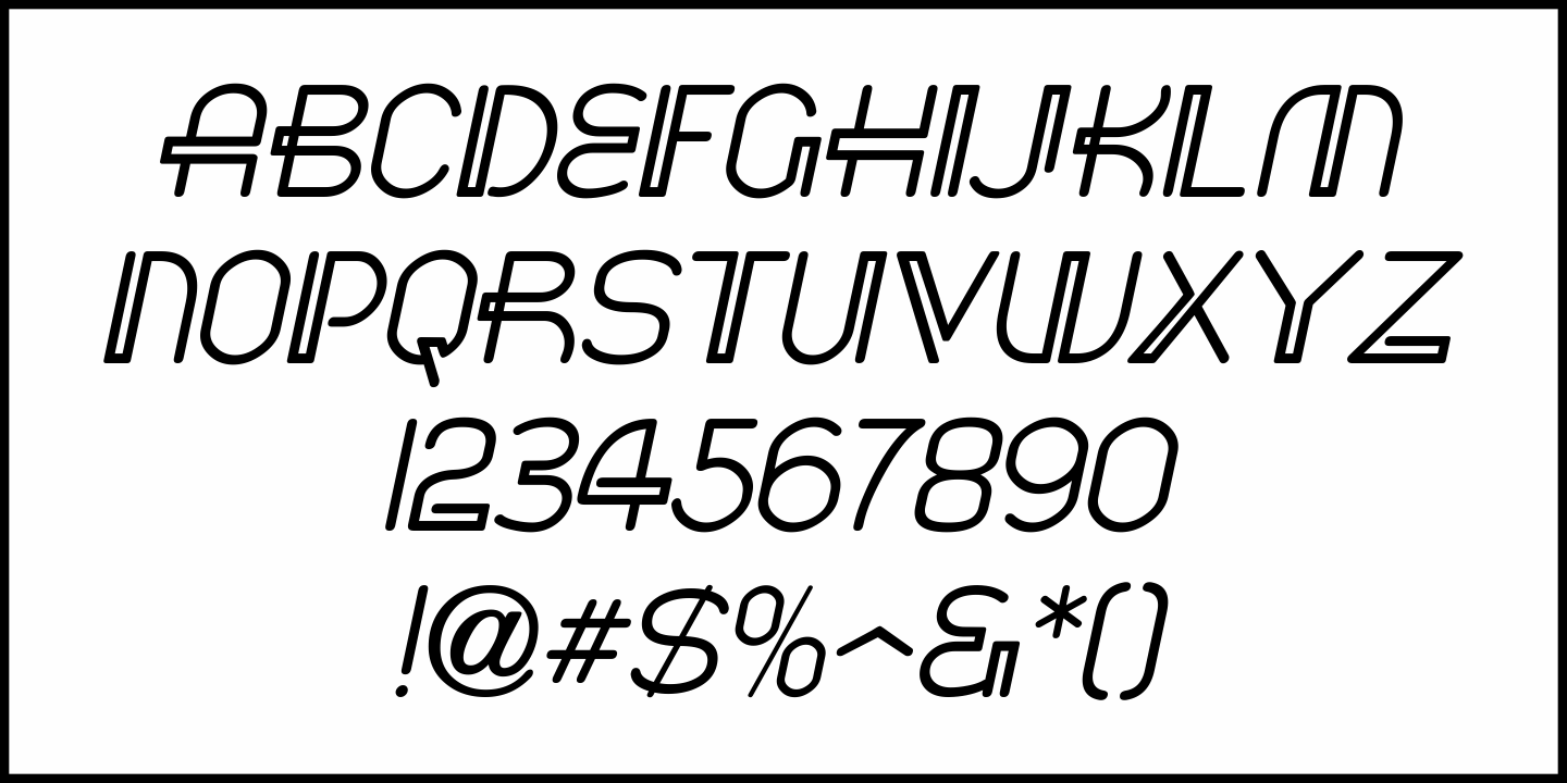 Eclectic Sans Font Poster #1